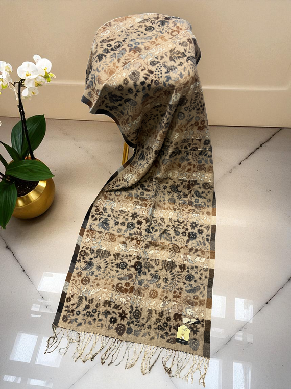 Snowy Days Check Wool Staller Edit25 (25ST27-11)