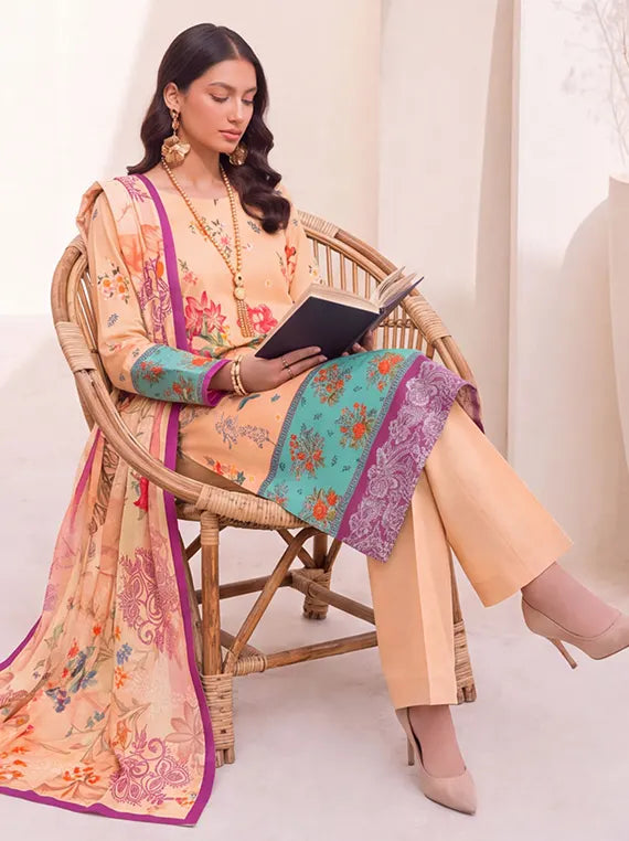 Soha by Fantak Staple Printed Unstitched Collection'26 V-1009 (D-03)