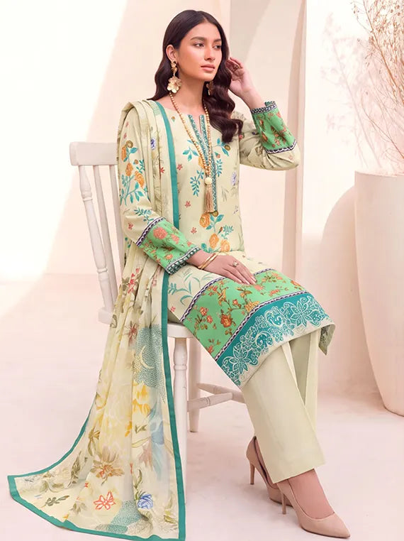 Soha by Fantak Staple Printed Unstitched Collection'26 V-1009 (D-06)