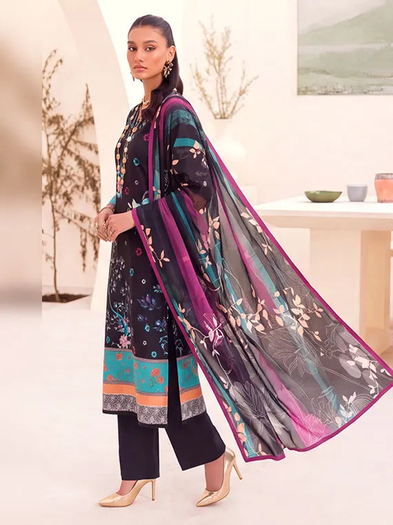 Soha by Fantak Staple Printed Unstitched Collection'26 V-1009 (D-09)