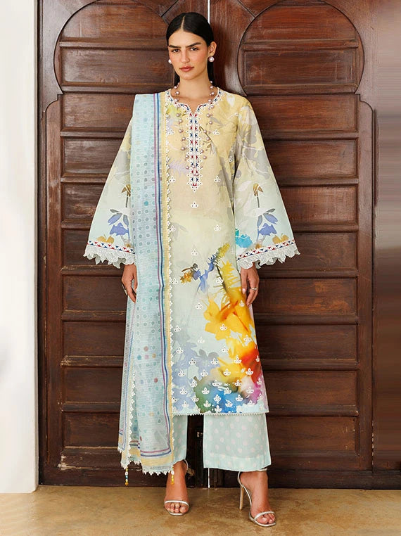 Summer Bloom by Jazmin Lawn Collection 2026 Vol-01 (USE-9292)