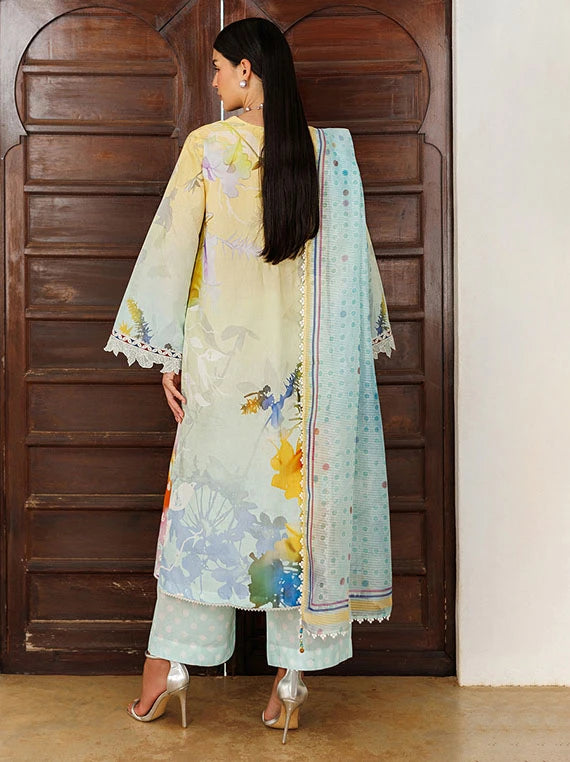 Summer Bloom by Jazmin Lawn Collection 2026 Vol-01 (USE-9292)