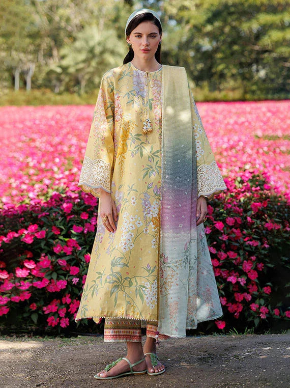 Summer Bloom by Jazmin Lawn Collection 2026 Vol-01 (USE-9299)