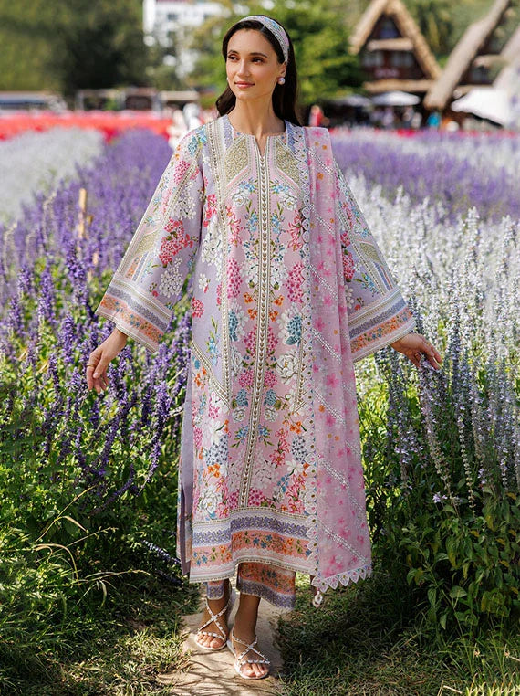 Summer Bloom by Jazmin Lawn Collection 2026 Vol-01 (USE-9300)