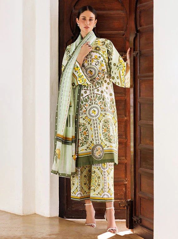 Summer Bloom by Jazmin Lawn Collection 2026 Vol-01 (USE-9307)