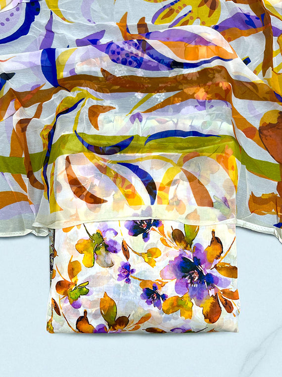 Summer Breeze Printed Lawn Edit25 MD07 (D-16)