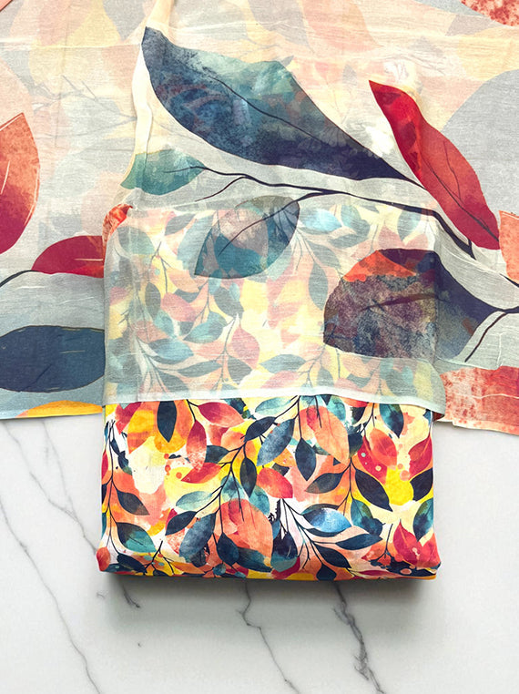 Summer Breeze Printed Lawn Edit25 MD07 (D-20)