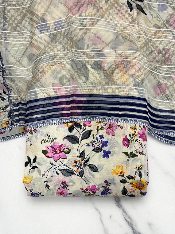 Summer Breeze Printed Lawn Edit25 Vol-MD07 (D-01)