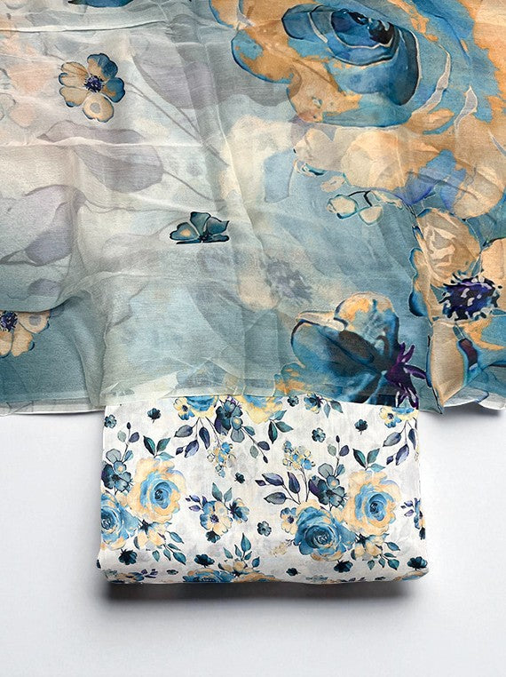 Summer Breeze Printed Lawn Edit25 Vol-MD07 (D-09)