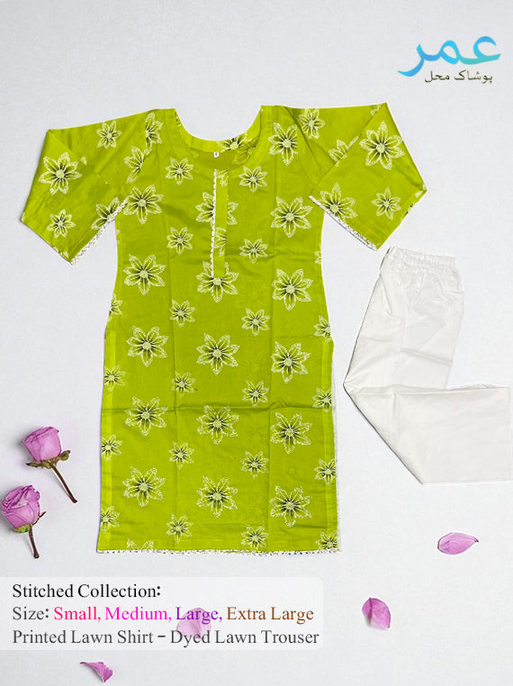 Summer Grace 2PC Stitched Lawn Edit25 (25MX13-03)