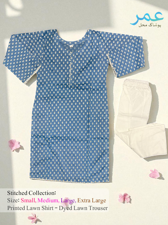 Summer Grace 2PC Stitched Lawn Edit25 (25MX13-04)