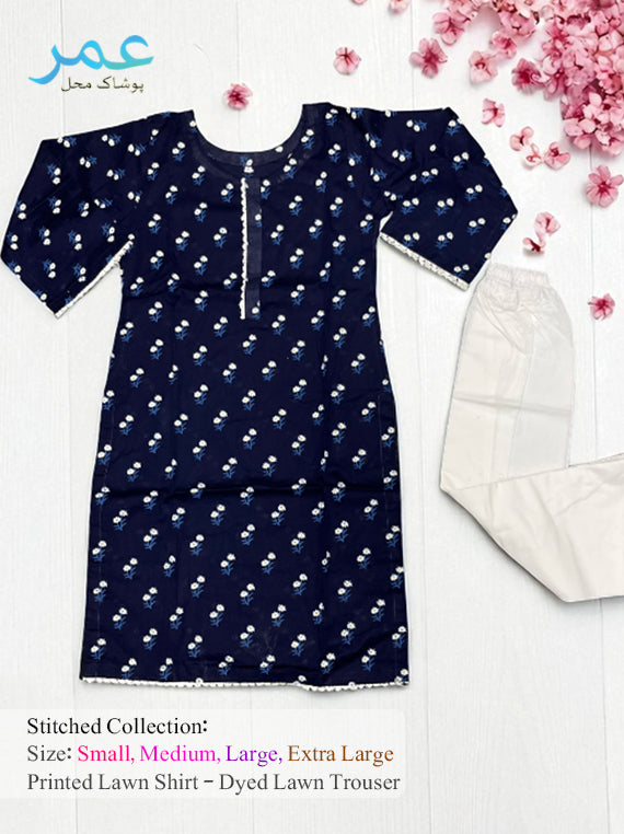 Summer Grace 2PC Stitched Lawn Edit25 (25MX13-07)