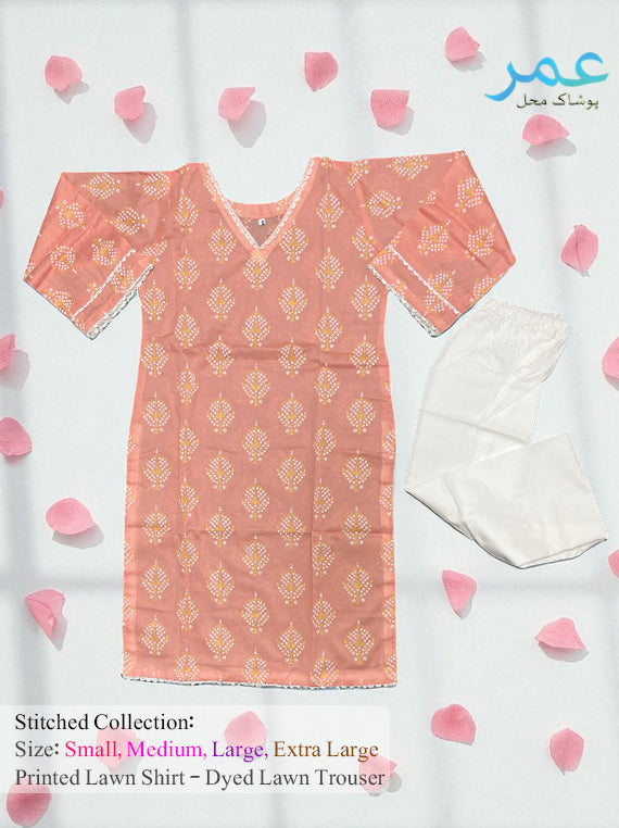 Summer Grace 2PC Stitched Lawn Edit25 (25MX13-08)