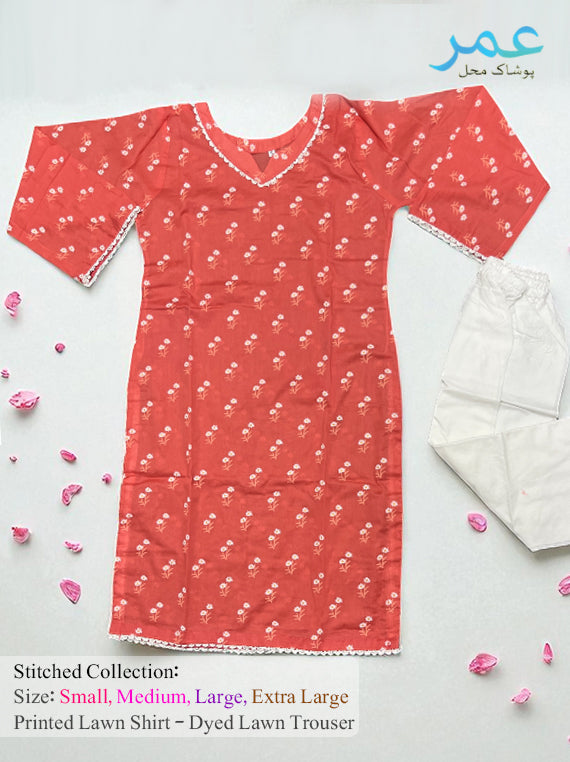 Summer Grace 2PC Stitched Lawn Edit25 (25MX13-11)