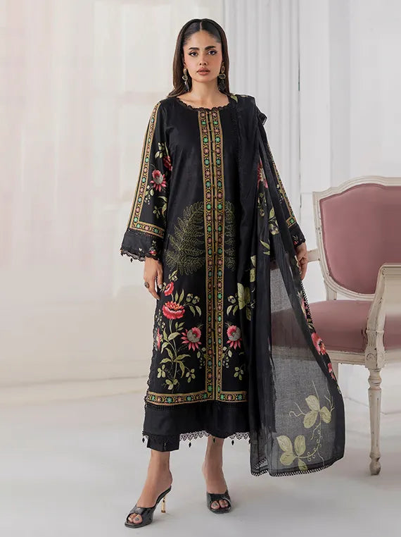 SunShine Bloom Printed Cotton Silk Collection 2025 by Alzohaib (S-02)