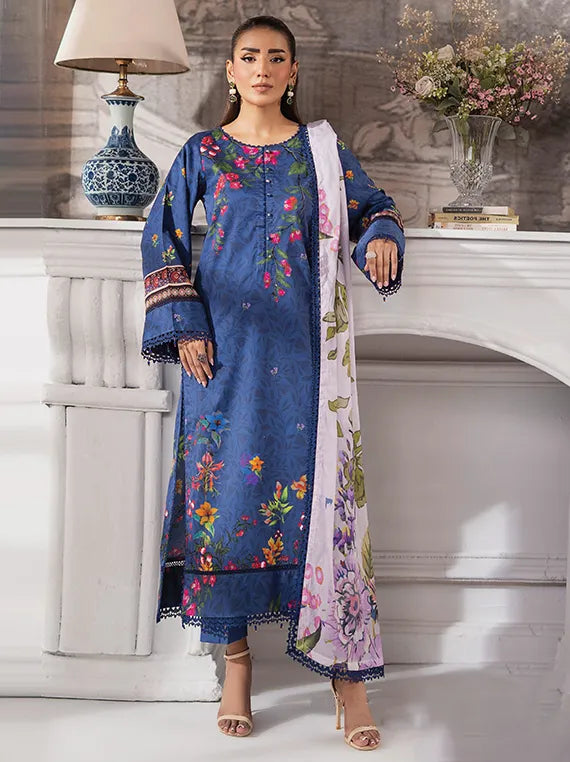 SunShine Bloom Printed Cotton Silk Collection 2025 by Alzohaib (S-04)