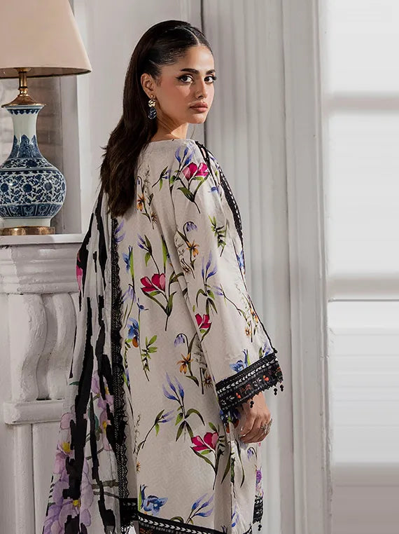 SunShine Bloom Printed Cotton Silk Collection 2025 by Alzohaib (S-07)