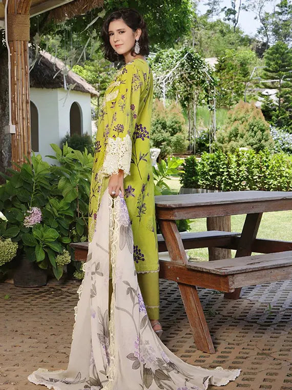 Sunshine Bloom by Alzohaib Collection 2025 (SP-09)