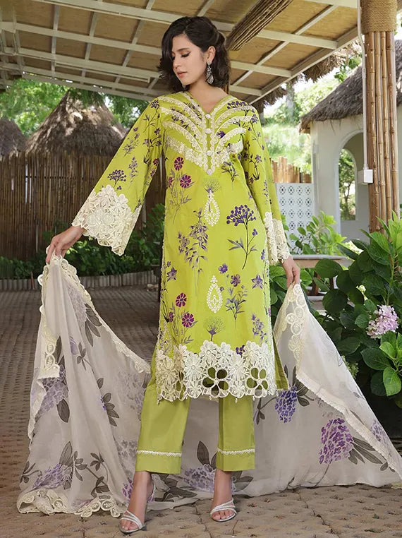 Sunshine Bloom by Alzohaib Collection 2025 (SP-09)