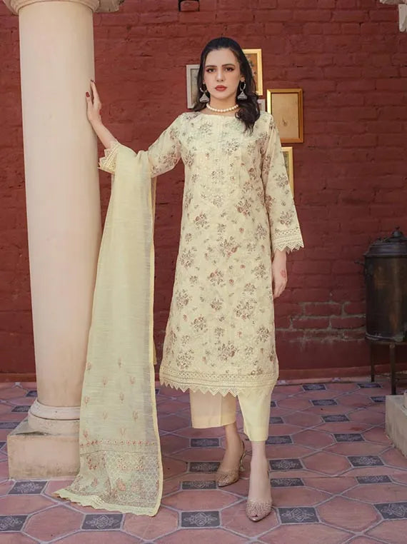 Super Anmol Print Lawn Collection 2025 By Manizay (D-01)