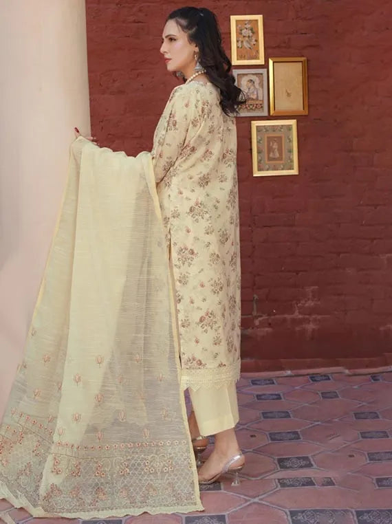 Super Anmol Print Lawn Collection 2025 By Manizay (D-01)