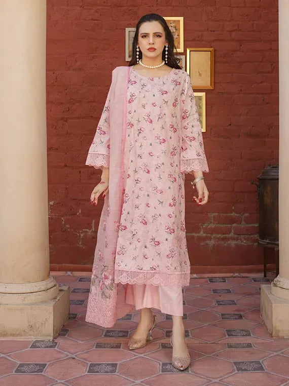 Super Anmol Print Lawn Collection 2025 By Manizay (D-04)