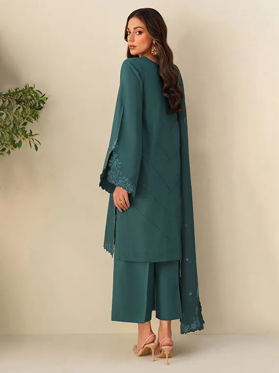 TABEER by Zarif Embroidered Silk Collection 2026 (07-Sawera)