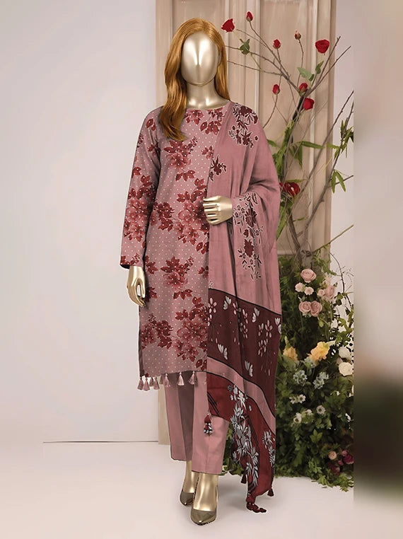 Tabinda by ABC Staple Slub Printed Unstitched Collection'26 (D-02)