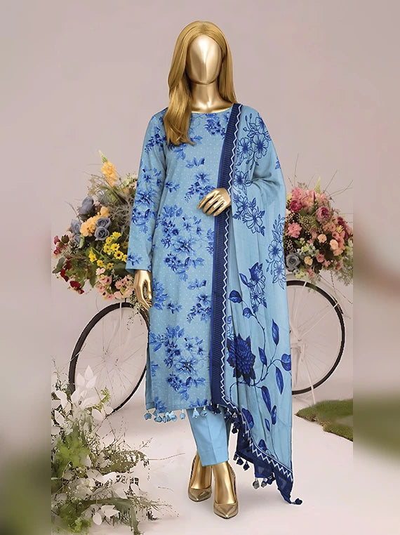Tabinda by ABC Staple Slub Printed Unstitched Collection'26 (D-05)
