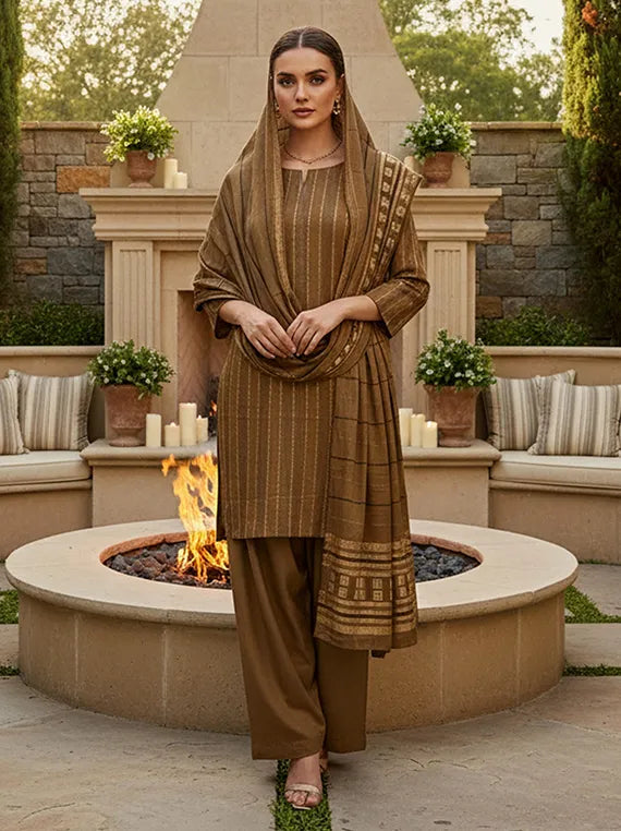 Tamana Peach Jacquard Collection 2025 (D-03)