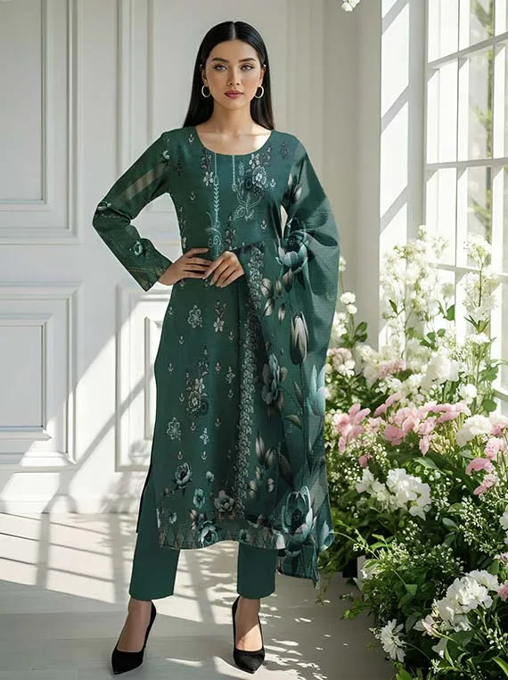 Tanzila EMB Bana Dora Linen Collection 2025 By Bin Atta (D-06)
