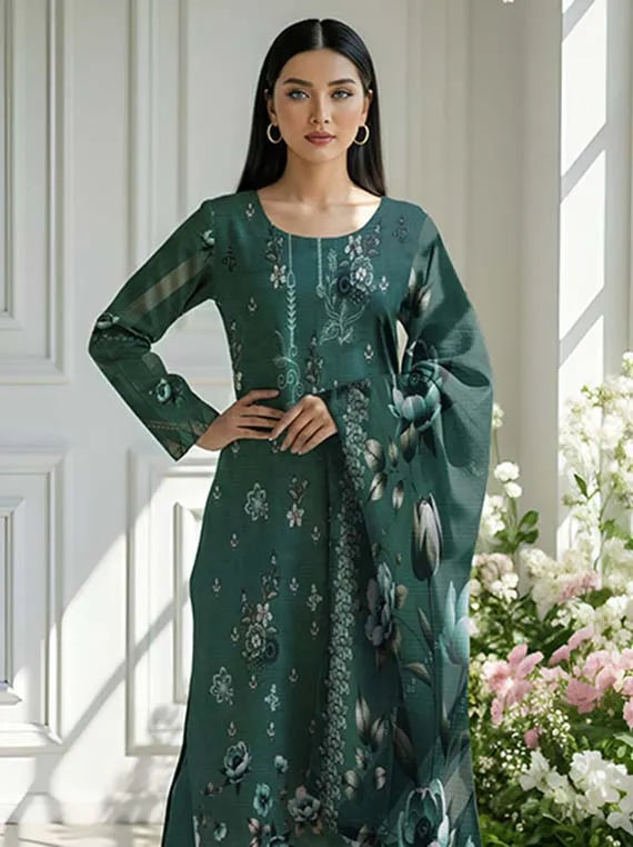 Tanzila EMB Bana Dora Linen Collection 2025 By Bin Atta (D-06)