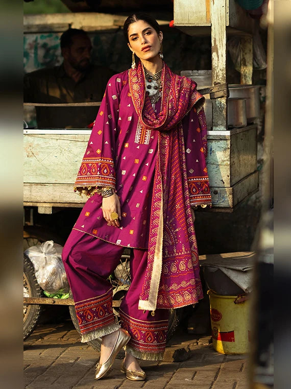 The Chunri by Gul Ahmed Lawn Collection 2026 (BM-62027)