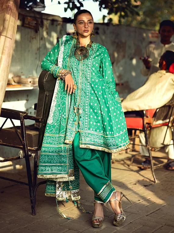 The Chunri by Gul Ahmed Lawn Collection 2026 (CL-62134A)