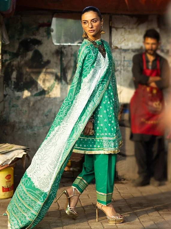 The Chunri by Gul Ahmed Lawn Collection 2026 (CL-62134A)