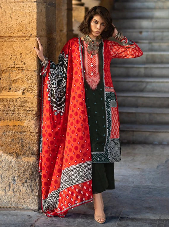 The Chunri by Gul Ahmed Lawn Collection 2026 (CL-62148A)