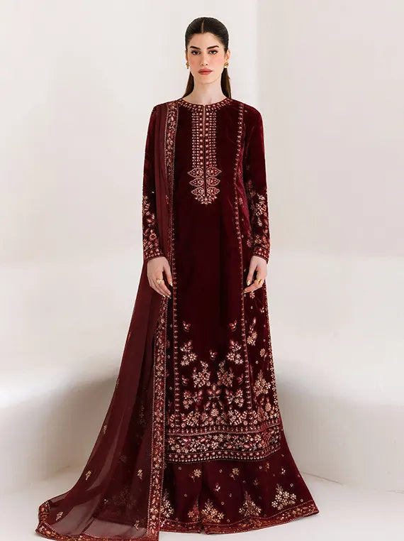 The Velvet Affair by Emaan Adeel Unstitched Collection'26 (02-CORINNE)