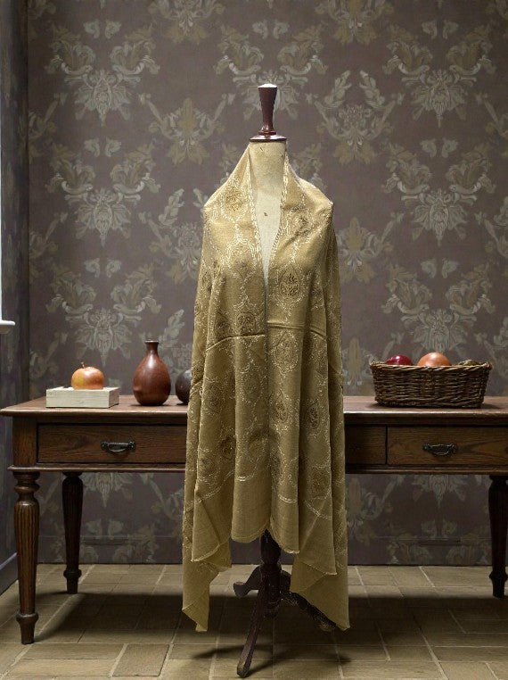 Thread Work Tila & Stone Wool Shawl Edit 2025 DS2503 (25DS03-03)