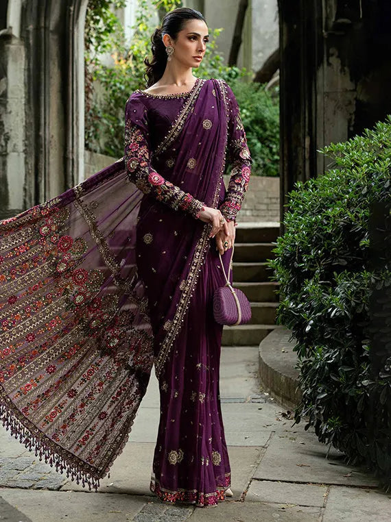 Timeless Chiffon Luxe Collection 2026 (WF-09-01-Purple)