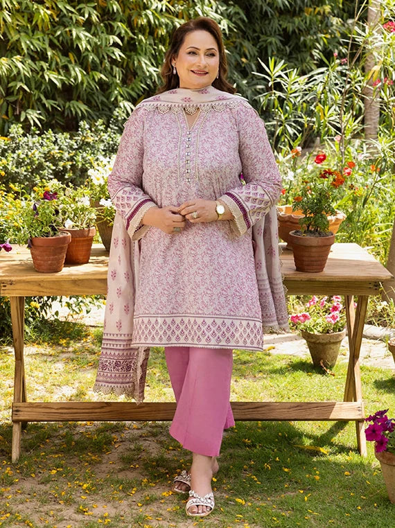 Tribute To Mothers by Gul Ahmed Lawn Collection 2026 Vol-02 (CL52689A)