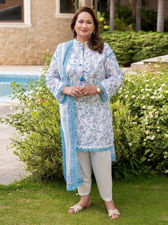 Tribute To Mothers by Gul Ahmed Lawn Collection 2026 Vol-02 (CL62123B)