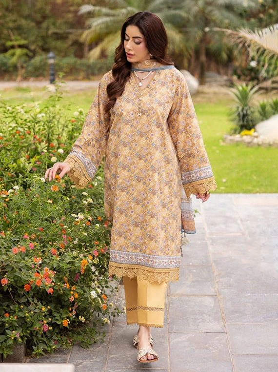 Tribute To Mothers by Gul Ahmed Lawn Collection 2026 Vol-02 (CL62124A)