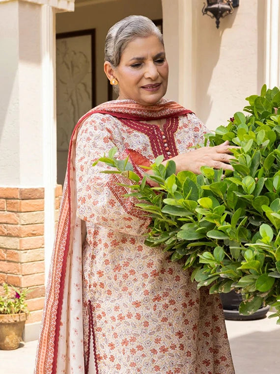 Tribute To Mothers by Gul Ahmed Lawn Collection 2026 Vol-02 (CL62130A)