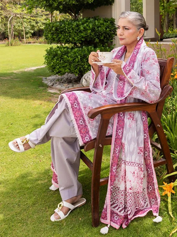 Tribute To Mothers by Gul Ahmed Lawn Collection 2026 Vol-02 (CL62209A)