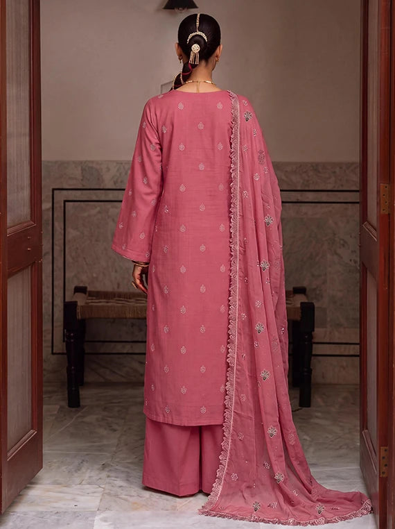 Tulip by Floral Chamki Embroidered Unstitched Collection'26 V-4431 (D-02)