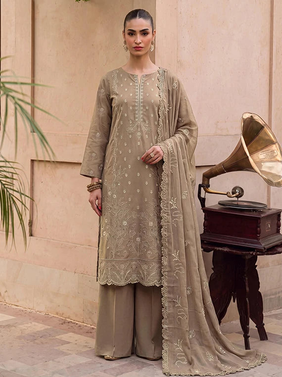 Tulip by Floral Chamki Embroidered Unstitched Collection'26 V-4431 (D-04)