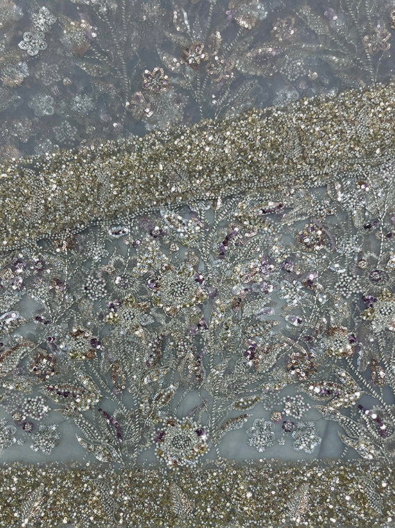 Turkish Fancy Cutdana Chiffon Edit25 Vol-IQ204 (D-01)