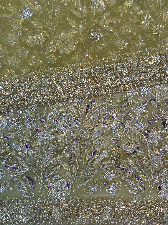 Turkish Fancy Cutdana Chiffon Edit25 Vol-IQ204 (D-03)