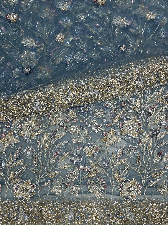 Turkish Fancy Cutdana Chiffon Edit25 Vol-IQ204 (D-05)