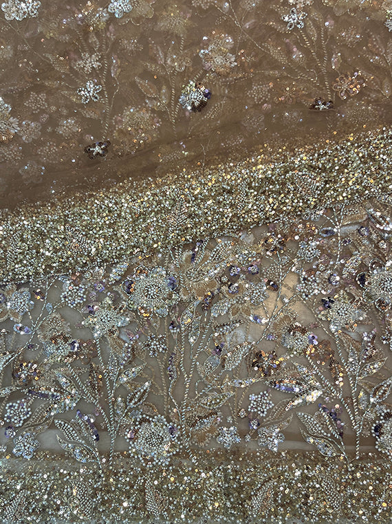 Turkish Fancy Cutdana Chiffon Edit25 Vol-IQ204 (D-06)